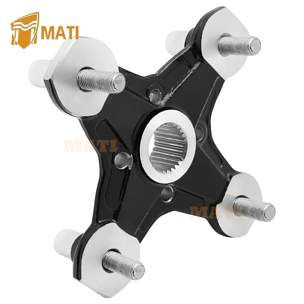 Front Rear Wheel Hub & Studs for Can Am Outlander 450 500 570 650 800 850 1000 2012-2021 250300643 250300048