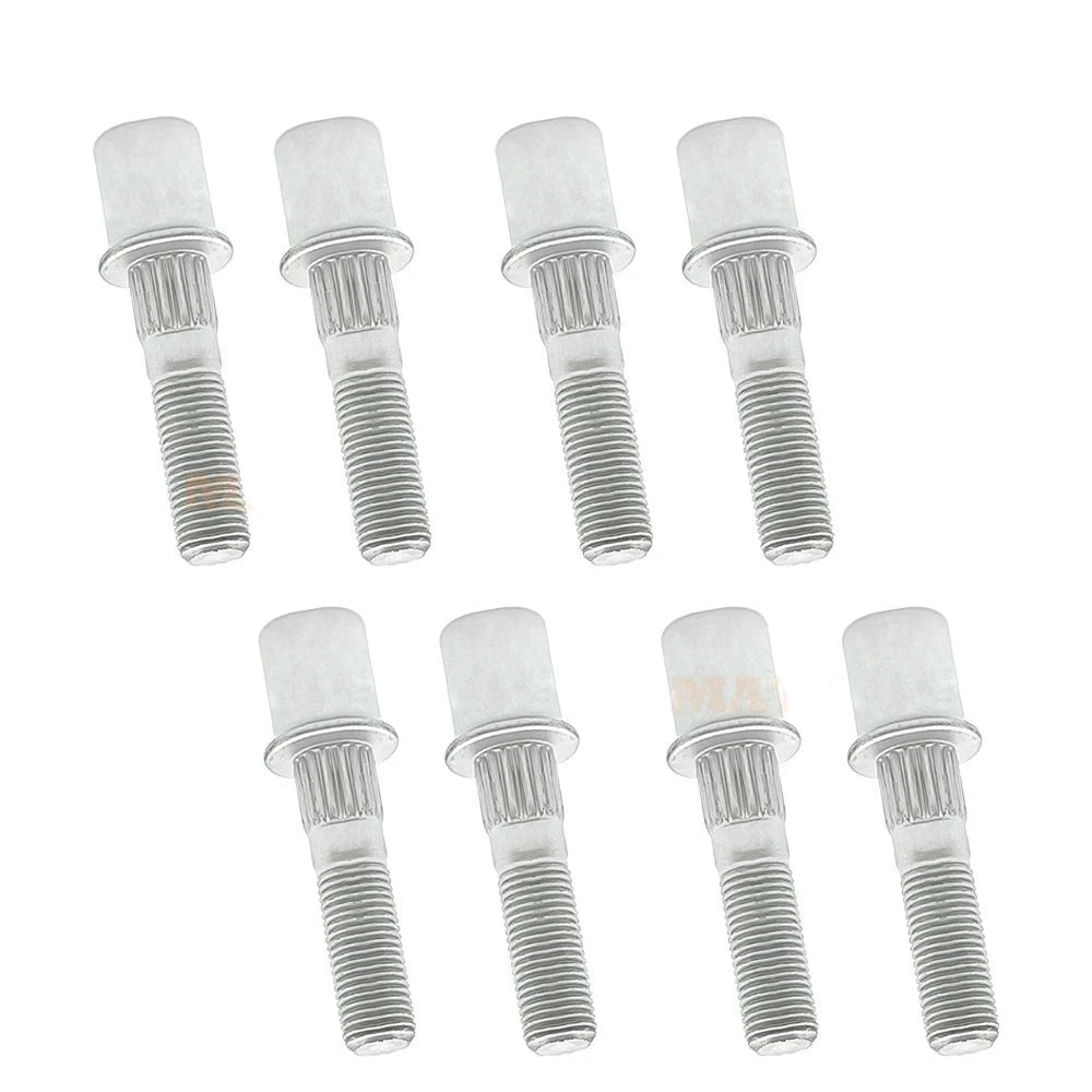 Front/Rear Wheel Studs for Can Am Outlander Renegade 450 500 570 650 800 850 1000 2012-2021 OEM: 250300642 250300643 250300048 8 pcs