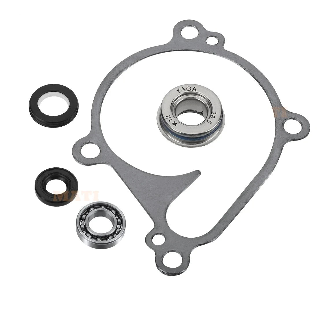Water Pump Bearing Seal Impeller Gasket Kit for Kawasaki Brute Force 650 750 Prairie 650 700 KFX700 Teryx 750 11060-1964