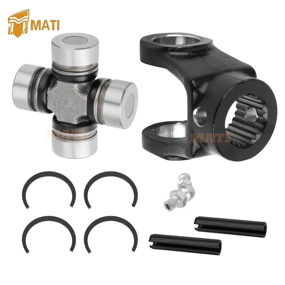 Front Gearcase Side Prop Shaft Yoke & U-Joint for Polaris RZR Ranger Sportsman 1000 900 800 700 570 500 3260133 2203704