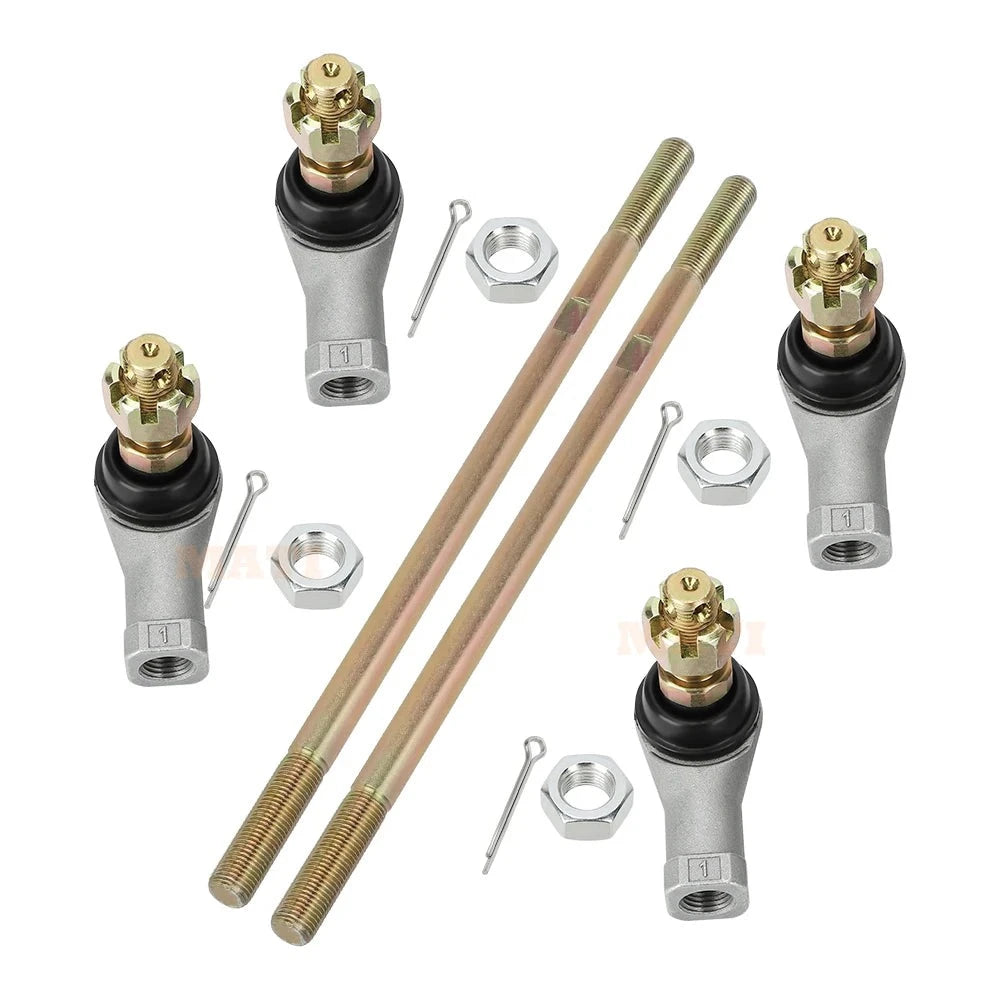 2 Sets Tie Rod End Kit for Yamaha Big Bear 400 Grizzly 350 400 450 Kodiak 400 450 Wolverine 350 450 Bruin 350 4S2-23845-00-00