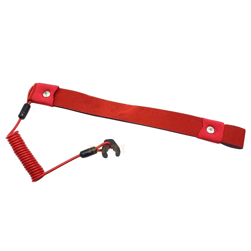 Stop Kill Switch Safety Lanyard Band Tether Cord for all Arctic Cat Jet Ski Barracuda Daytona Monte Carlo Montego TigerShark TS