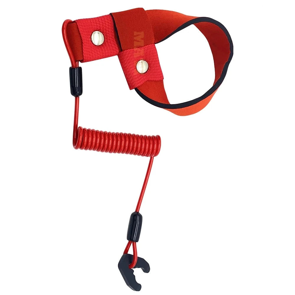Stop Kill Switch Safety Lanyard Band Tether for all Kawasaki Jet Ski JS JT JH JB JF 300 440 550 650 750 800 900 1100 1200 1500 OEM: 92072-3809