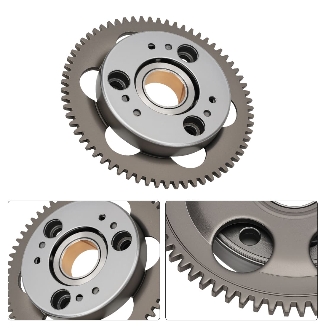 Starter Clutch One Way Bearing Idler Gear for Kawasaki Ninja EX250F EX300 ZX600 Eliminator EL250 Versys-X KLE300 13193-1002