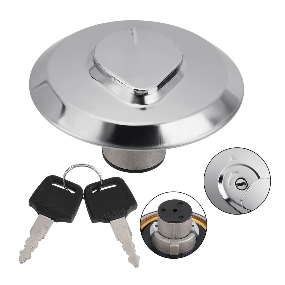 Fuel Cap Gas Cap for Honda CB125 CB450 CB650 CB750 CB900 CB1000 CBX CM250 CM400 CM450 FL350 GL500 GL650 VF500F