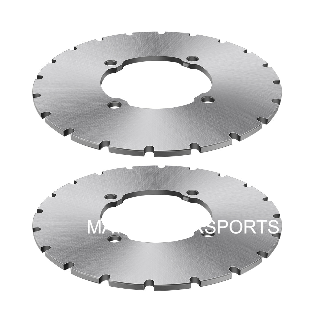 2PCS Front Brake Rotor Disc for Polaris Scrambler 400 500 Magnum 325 Sport 400L 5211869