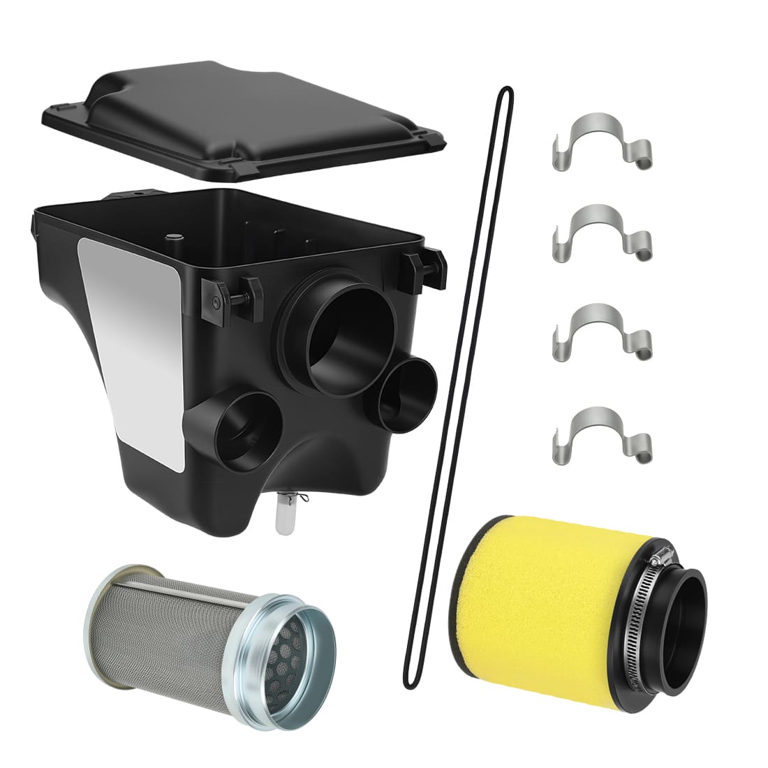 Air Filter Kit w/Air Box Case w/Cover w/Seal For Honda Sportrax 300 TRX300EX/X TRX250X 17211-HC0-000