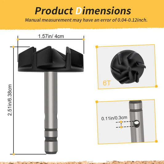 Impeller Shaft Assemly For Yamaha YZ125 05-24 YZ125X 20-24 1C3-12450-00-00