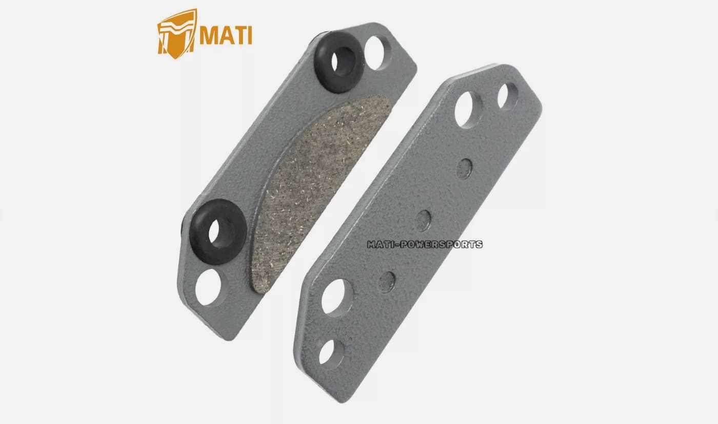 Pair Parking Brake Pads for John Deere Gator XUV 620i 850D 4x4 AM137112 AM137438