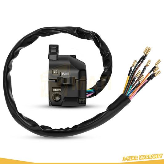 Left Handlebar Switch For Yamaha RD400 XS360 XS500 1976-1979 1A0-83973-02-98