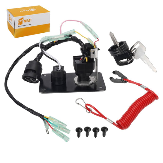 Main Switch Panel Single Engine Key Switch Panel Assembly For Yamaha Outboard