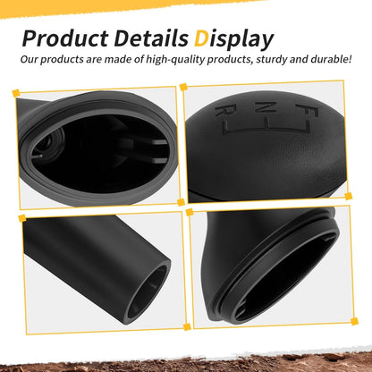 Transmission Lever Knob & Cover For Polaris Outlaw Predator Phoenix Sportsman Sawtooth 90 110 200 RZR 170 2005-2025 0452168 0450967