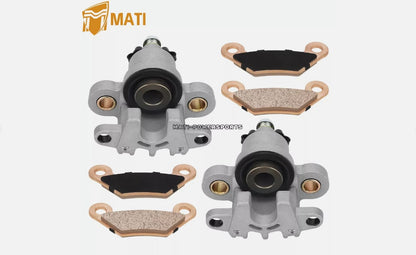 Front Rear Left & Right Brake Calipers for John Deere Gator HPX 4x4 Gator TX 4x2 VGA12134