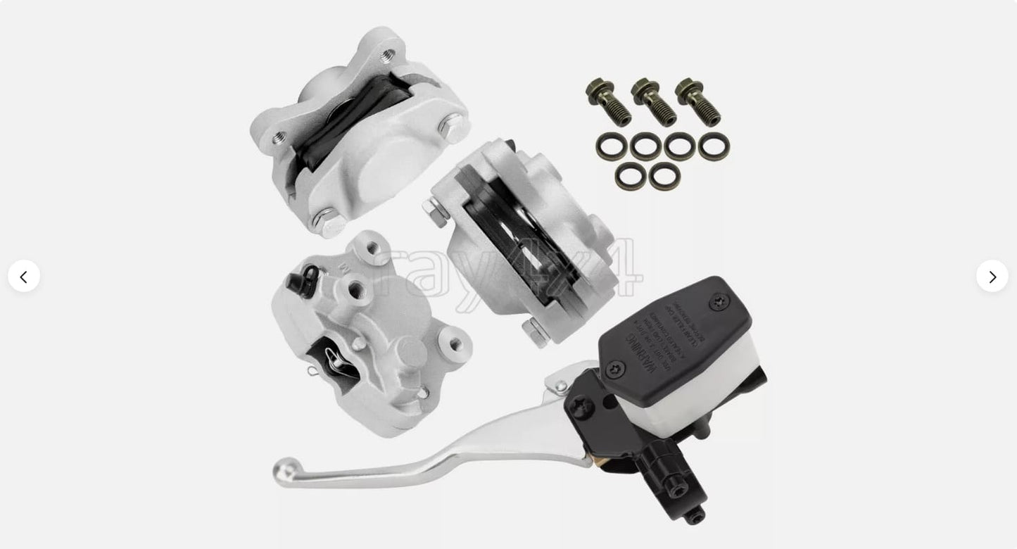 Brake Calipers & Master Cylinder for Arctic Cat 250 300 375 400 500 Bearcat 454 0402-010