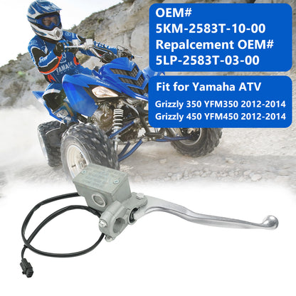 Front Right Brake Master Cylinder For Yamaha Banshee Grizzly Raptor Warrior 350 55KM-2583T-10-00