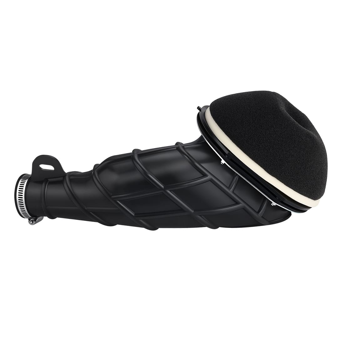 Intake Duct Tube Joint & Air Filter Kit & Cage Guide Holder Plate For Yamaha Blaster 200 YFS200 1988-2006