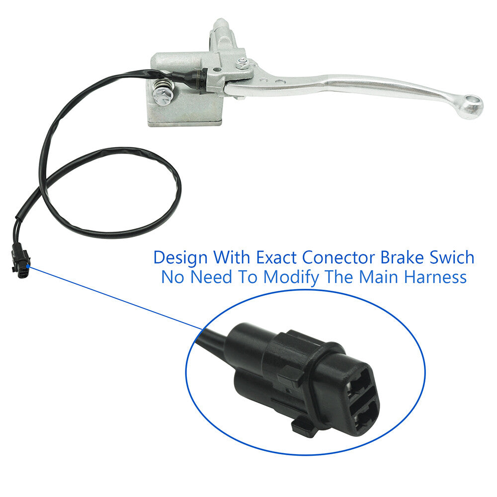 Front Right Brake Master Cylinder For Yamaha Banshee Grizzly Raptor Warrior 350 55KM-2583T-10-00