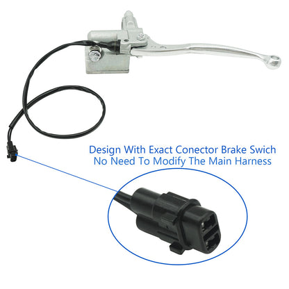 Front Right Brake Master Cylinder For Yamaha Banshee Grizzly Raptor Warrior 350 55KM-2583T-10-00