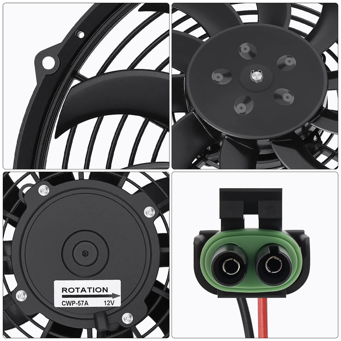 Cooling Fan For Polaris Ranger 400 425 500 570 M1400 GAS 2002-2016 2410865