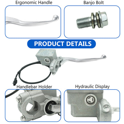 Front Right Brake Master Cylinder For Yamaha Banshee Grizzly Raptor Warrior 350 55KM-2583T-10-00