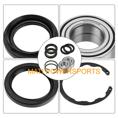 Front Wheel Bearings & Seals Kit For Kawasaki Bayou Prairie 300 400 KLF300 KLF400 KVF300 KVF400 2X4 4x4