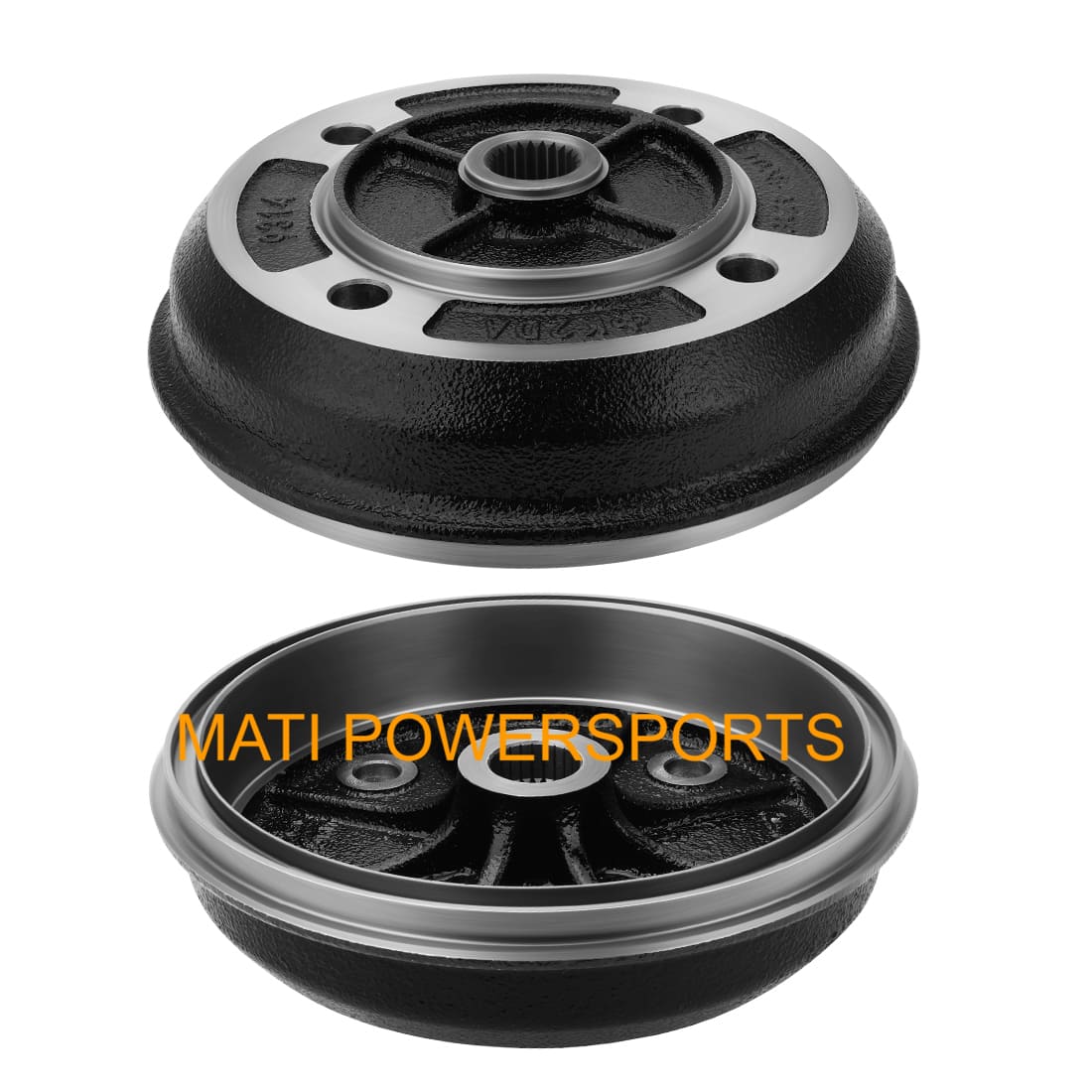 2PCS Rear Wheel Brake Drum Hub For Kawasaki KAF540 KAF620 KAF950 1990-2001 41038-1226