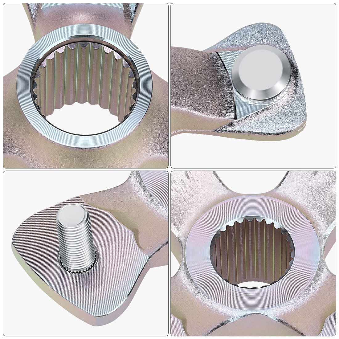 Rear Left & Right Wheel Hubs For Suzuki LTZ400 LTR450 2006-2014 64110-45G01