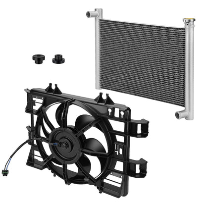 Radiator & Fan-Assembly for Polaris Sportsman 550 850 1000 Scrambler 850 2009-2025 1240404 2411578 2415279