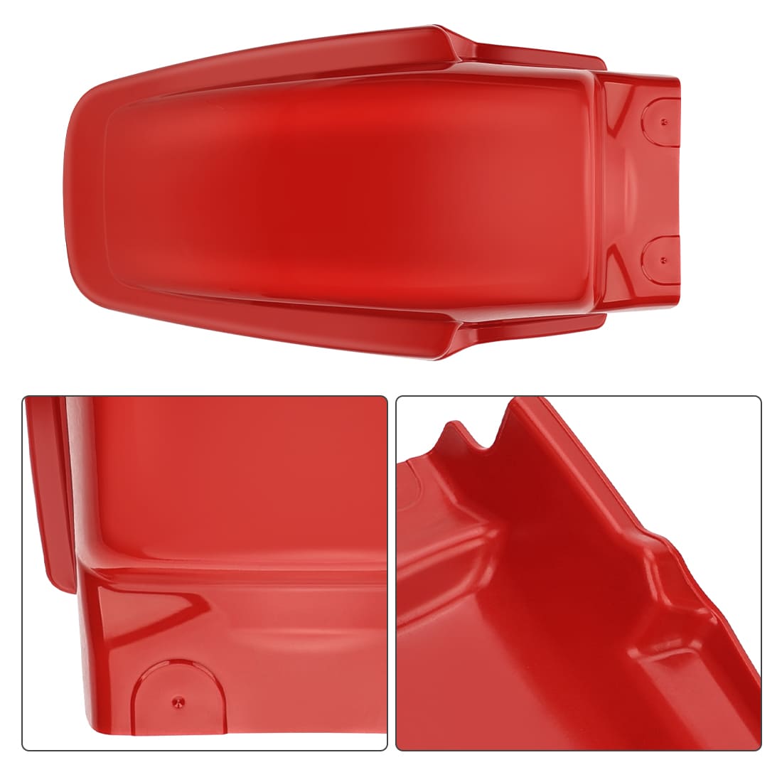 Red Rear Fender For Honda XR200R 1986-2002 80100-KT0-671ZA