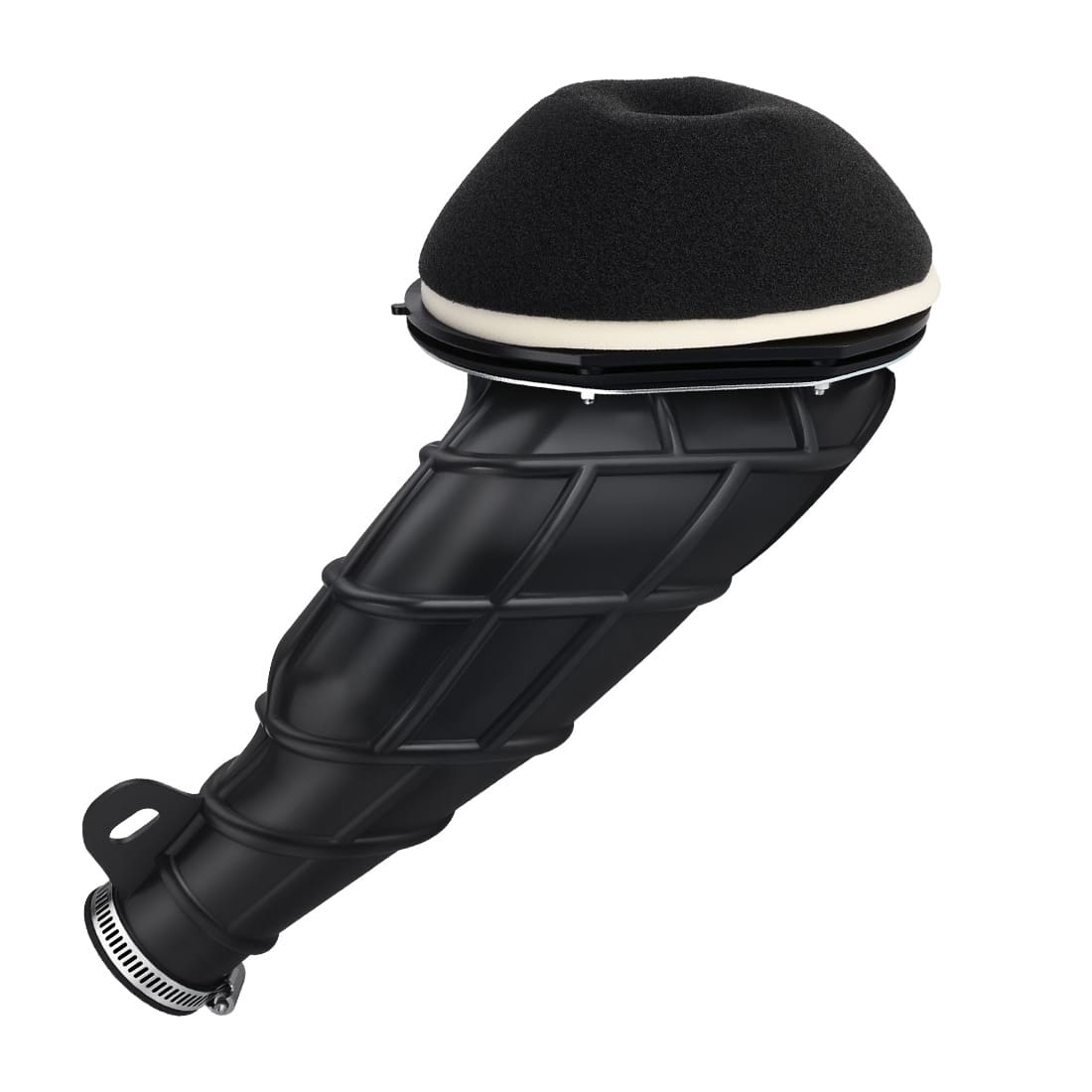 Intake Duct Tube Joint & Air Filter Kit & Cage Guide Holder Plate For Yamaha Blaster 200 YFS200 1988-2006