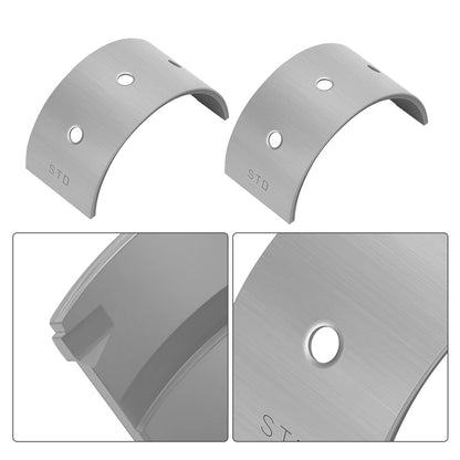 2PCS Crankshaf Main Bearing For Yamaha WaveRunner 1800 FX VX SHO Cruiser Boat XBT1800 SXT1800 SAT1800 212 242 2008-2024 6S5-11416-40-00