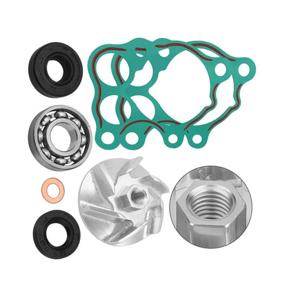 Water Pump Impeller & Gasket Rebuild Kit For Honda CR500R 1986-2001 19215-KA5-690