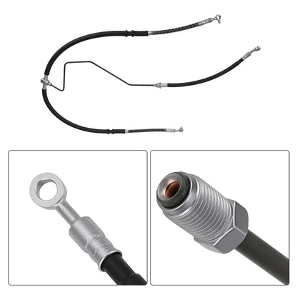 Front Brake Hose Line & Pipe Kit For Yamaha Raptor YFM700R YFM700 2006-2024 1PE-F5872-00-00