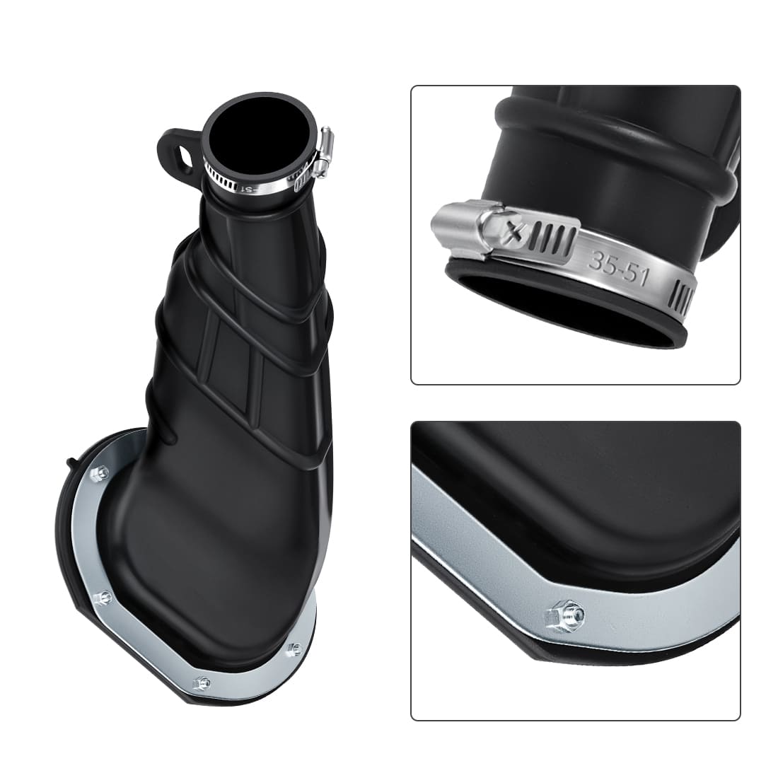 Intake Duct Tube Joint & Air Filter Guide Holder & Plate For Yamaha YFS200 Blaster 200 1988-2006 2XJ-14453-00-00