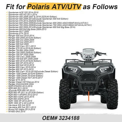 Gearcase Cover For Polaris Sportsman Ranger RZR 400 500 570 700 800 900 1000 2004-2025 3234188