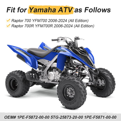 Front Brake Hose Line & Pipe Kit For Yamaha Raptor YFM700R YFM700 2006-2024 1PE-F5872-00-00