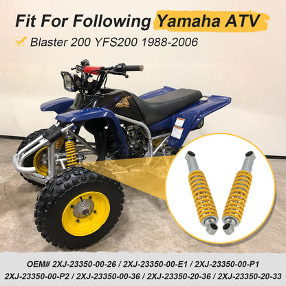 Yellow Front Shock Absorber For Yamaha YFS200 Blaster 200 1988-2006 2XJ-23350-00-P2
