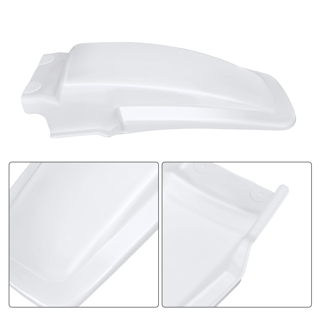 White Rear Fender For Honda XR200R 1986-2002 80100-KT0-671ZA