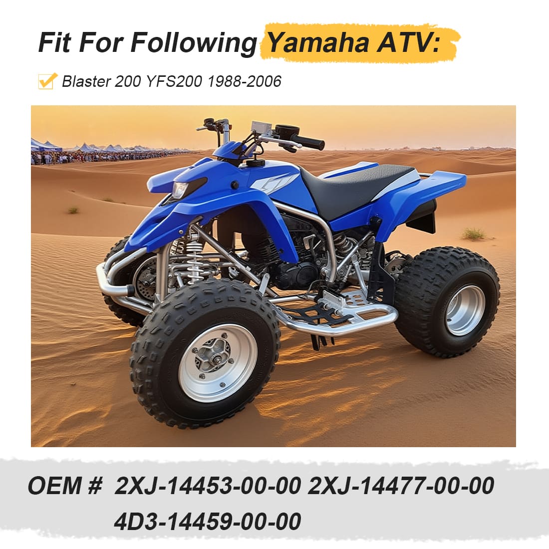 Intake Duct Tube Joint & Air Filter Guide Holder & Plate For Yamaha YFS200 Blaster 200 1988-2006 2XJ-14453-00-00