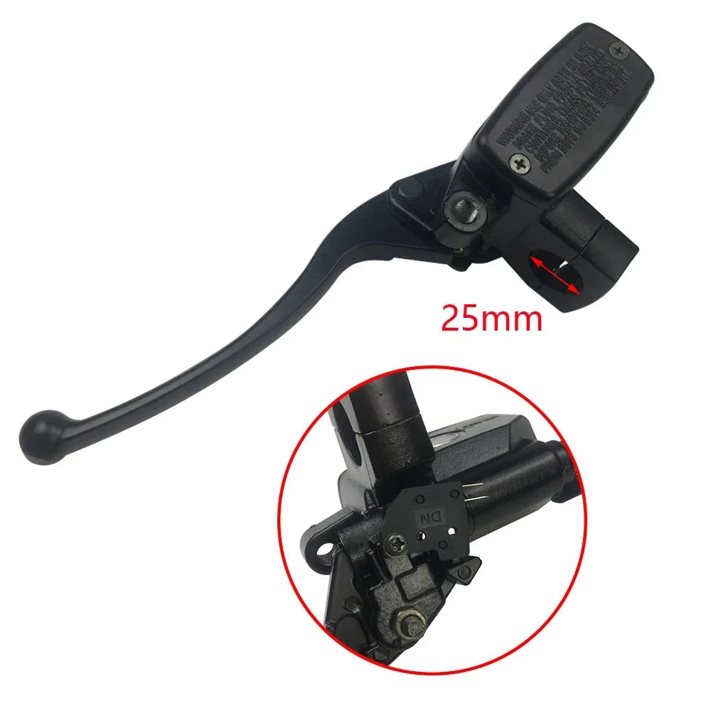 25mm Motorcycle Handlebar Diameter Front Brake Master Cylinder For Honda Yamaha Suzuki Kawasaki