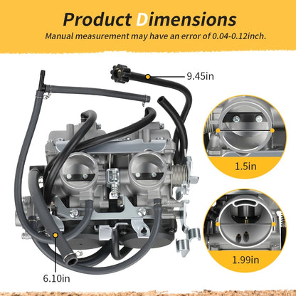 Carburetor Kit For Kawasaki Ninja 250R EX250F 1988-2007 15003-1602 15001-1433