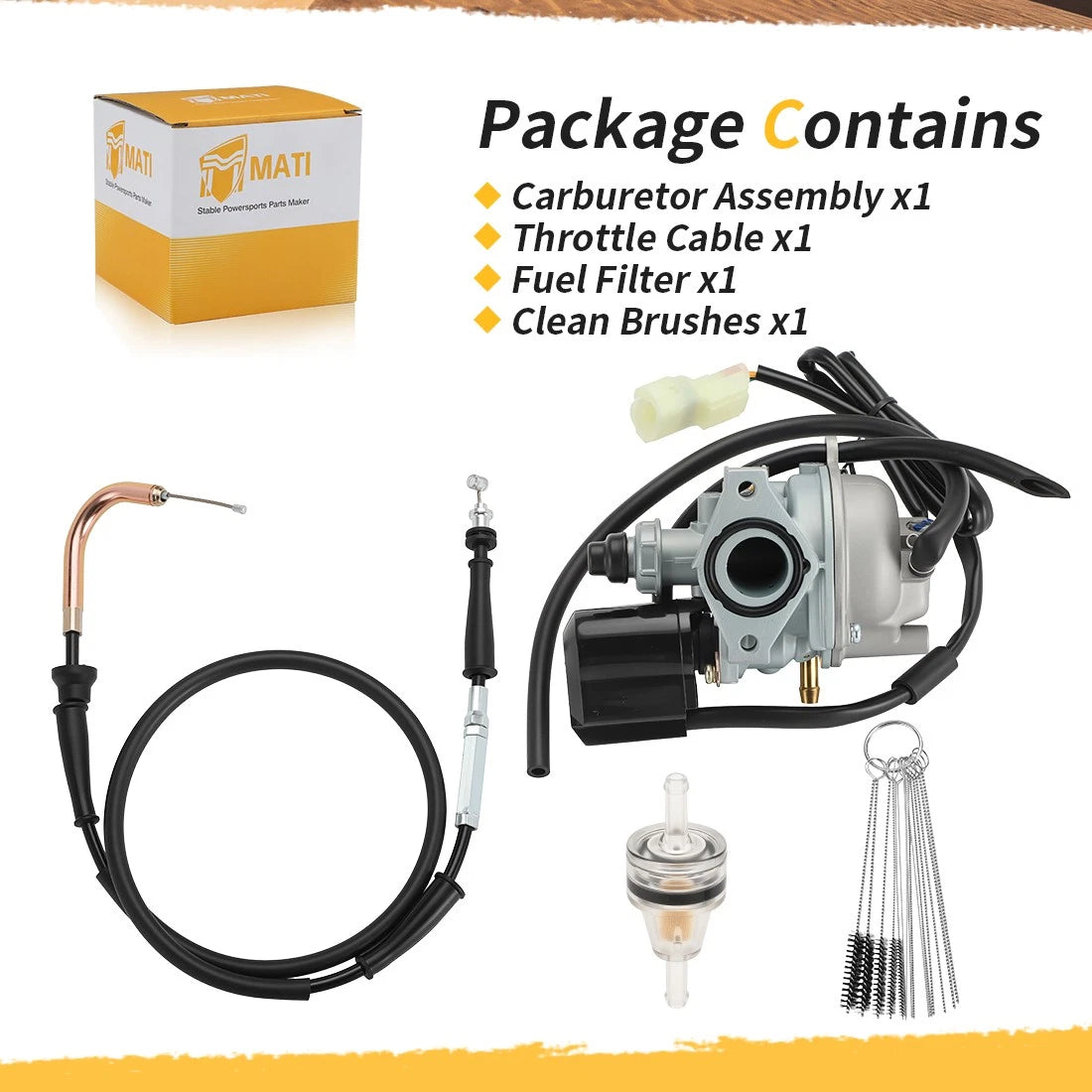 Carburetor Carb Assembly For Kawasaki KFX90 KFX50 2007-2024 15004-Y008 15004-Y006