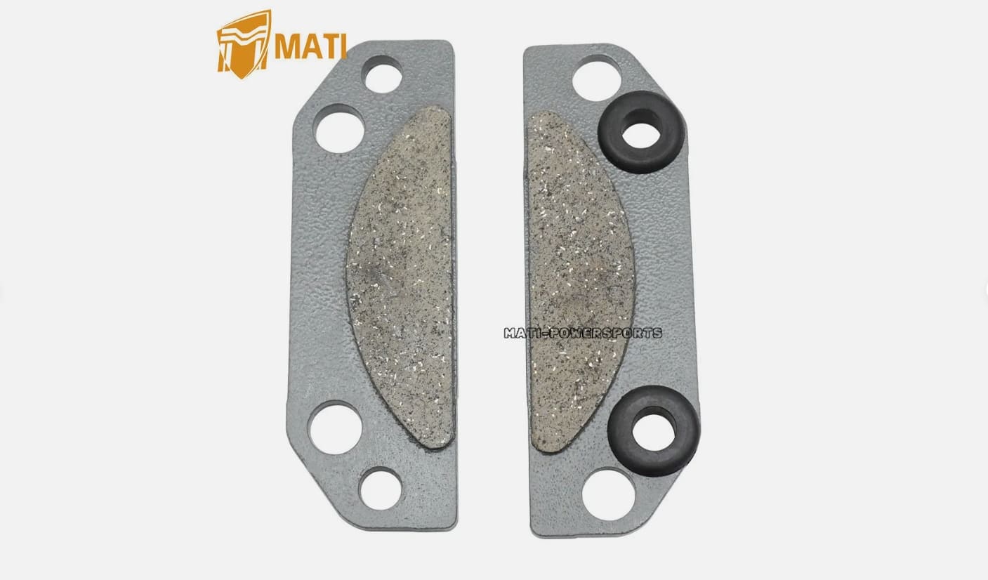 AM137112 AM137438 Pair Parking Brake Pads for John Deere Gator XUV 620i 850D 4x4