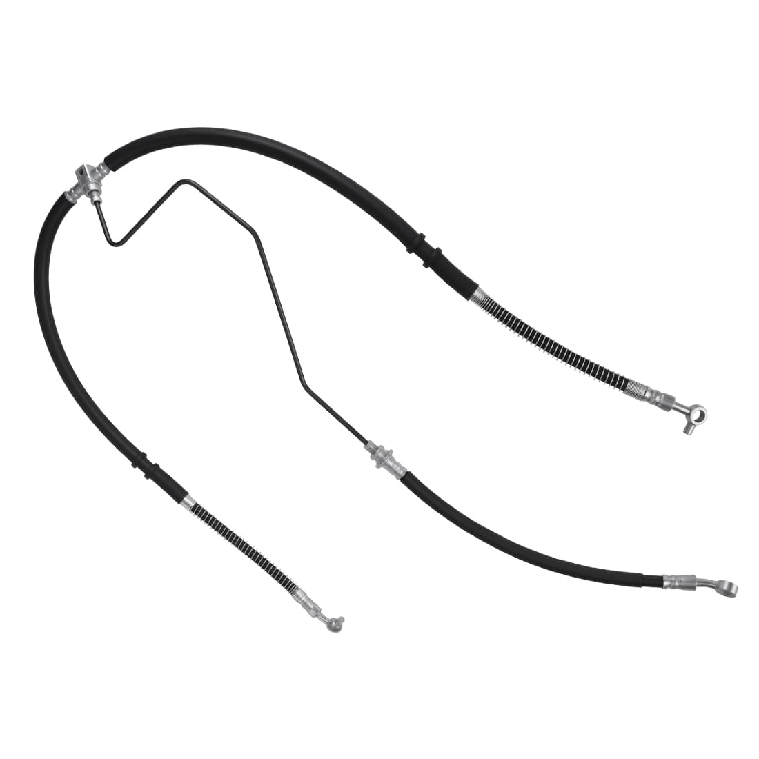 Front Brake Hose Line & Pipe Kit For Yamaha Raptor YFM700R YFM700 2006-2024 1PE-F5872-00-00