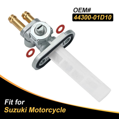 Gas Petrol Valve Tap Cock & Gasket For Suzuki GS500 GS500F 1989-2009 44300-01D10