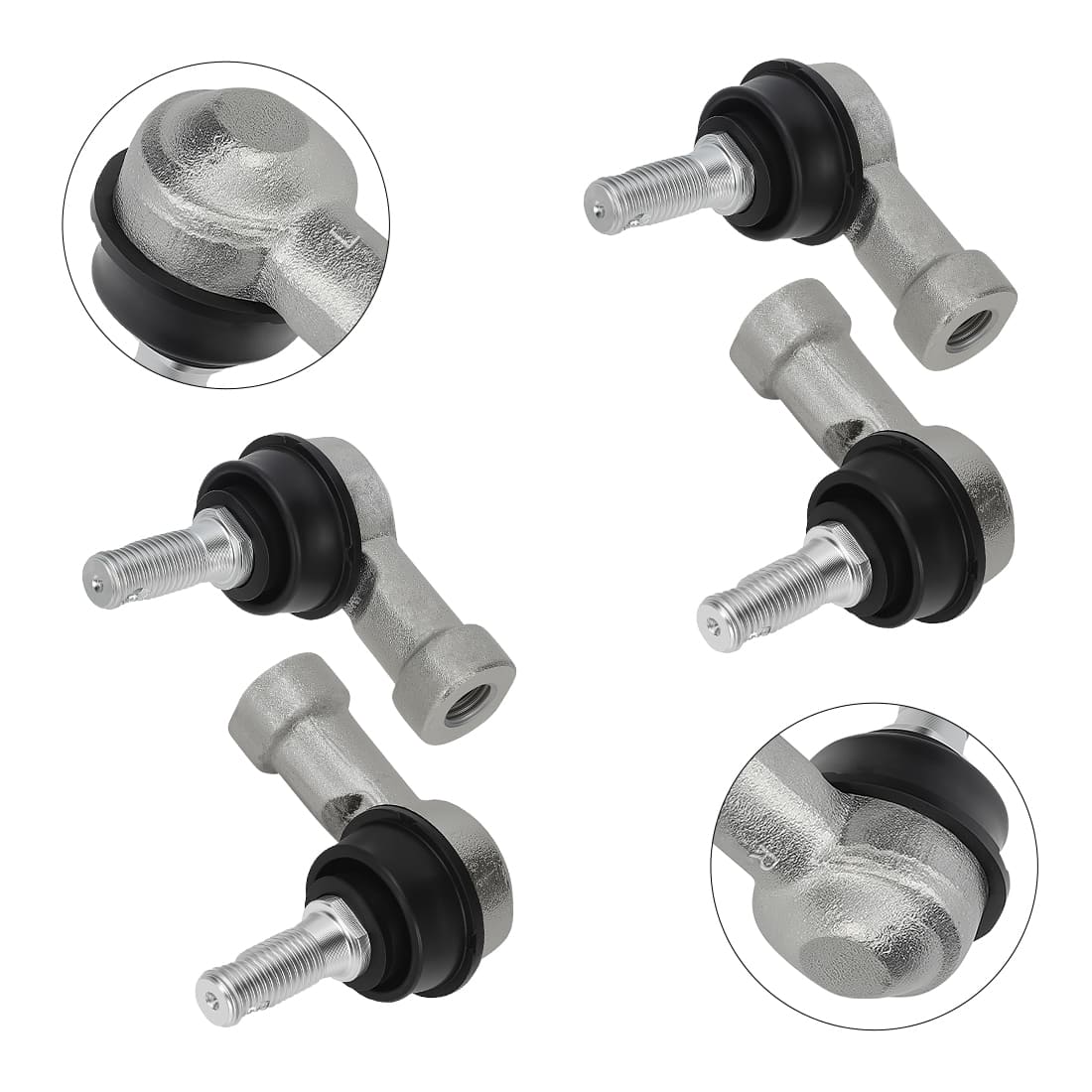 2Pcs Tie Rod Set For Polaris Scrambler 50 90 2001-2003 0450503 0450919