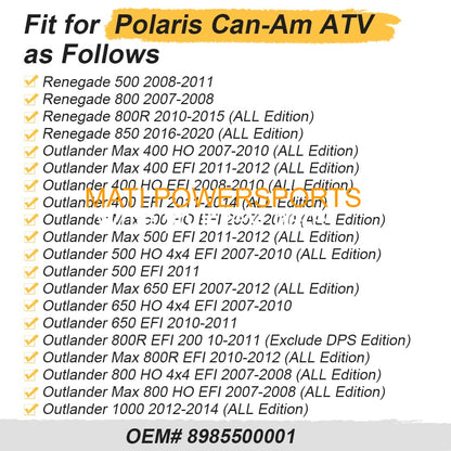 Disque de frein avant pour Polaris Sportsman 335 400 500 Worker 500 Xpedition 425 5243676