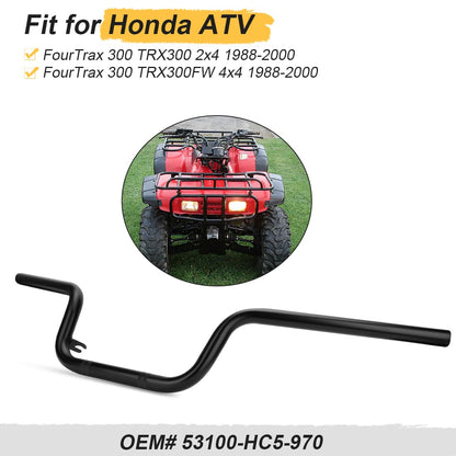 Handlebar for Honda Fourtrax 300 TRX300 2x4 TRX300FW 4x4 1988-2000 53100-HC5-970 53100-HC4-000