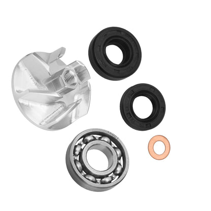 Water Pump Impeller & Gasket Rebuild Kit For Honda CR500R 1986-2001 19215-KA5-690