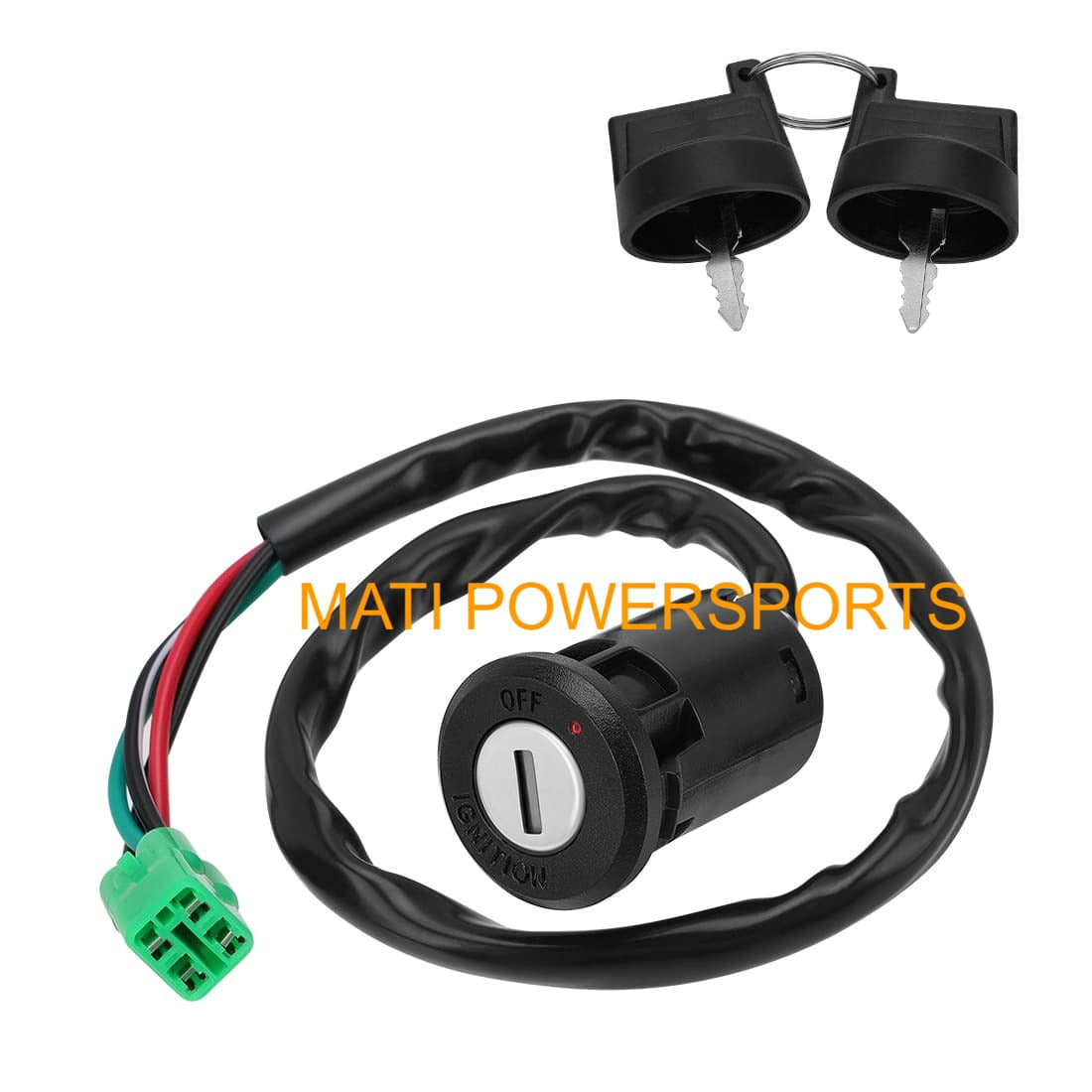 Handlebar Key Starter Relay Switch Kit for Honda TRX450ER Electric Start 2006-2014